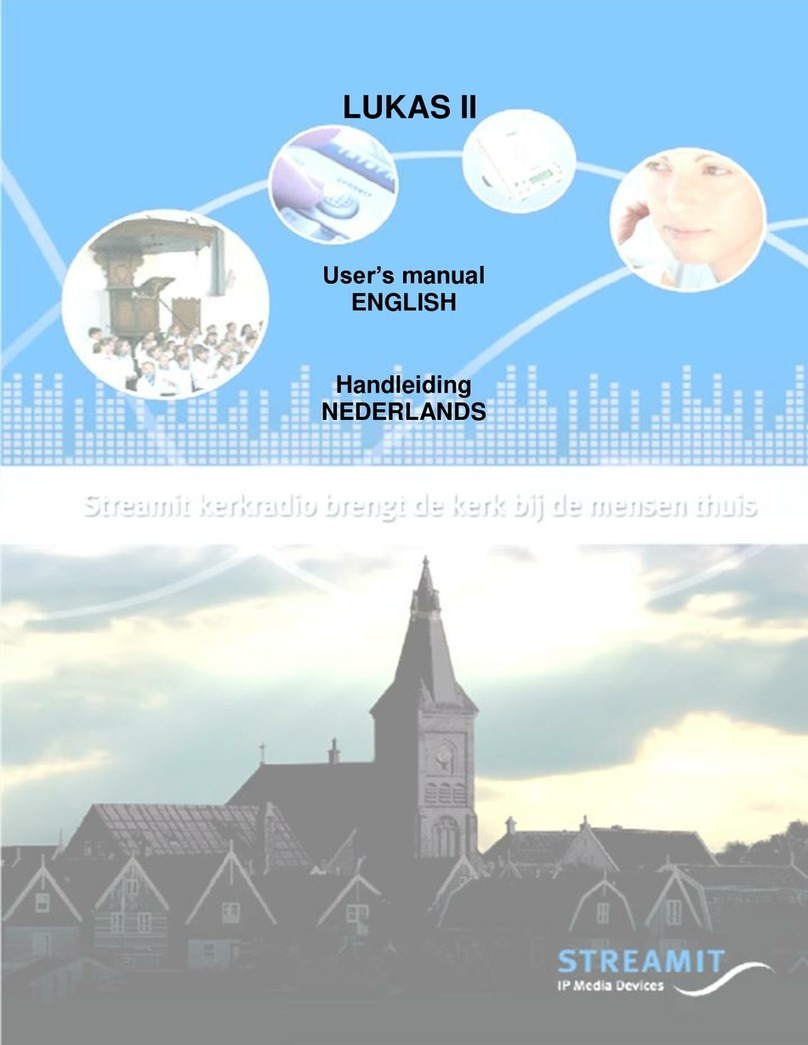 Streamit Lukas II user manual