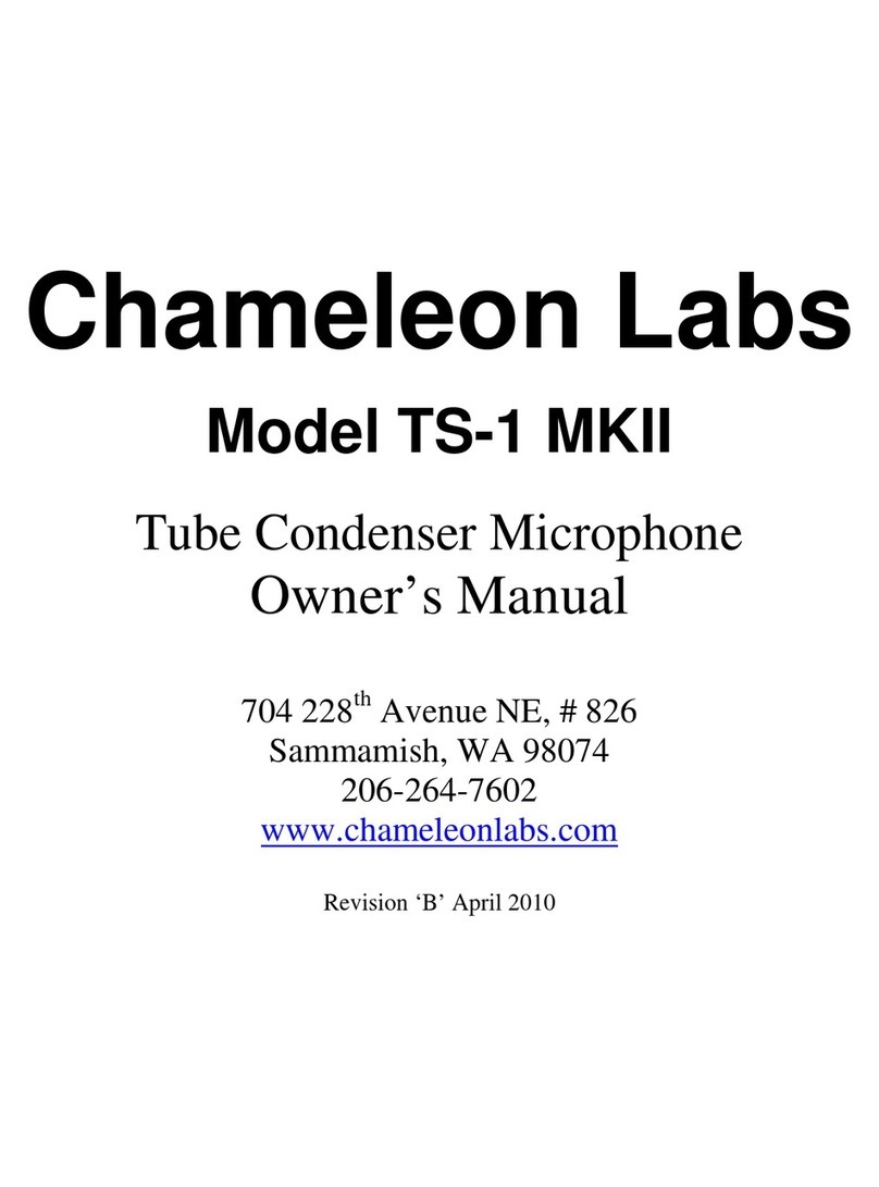 Chameleon Labs TS-1 MKII User manual