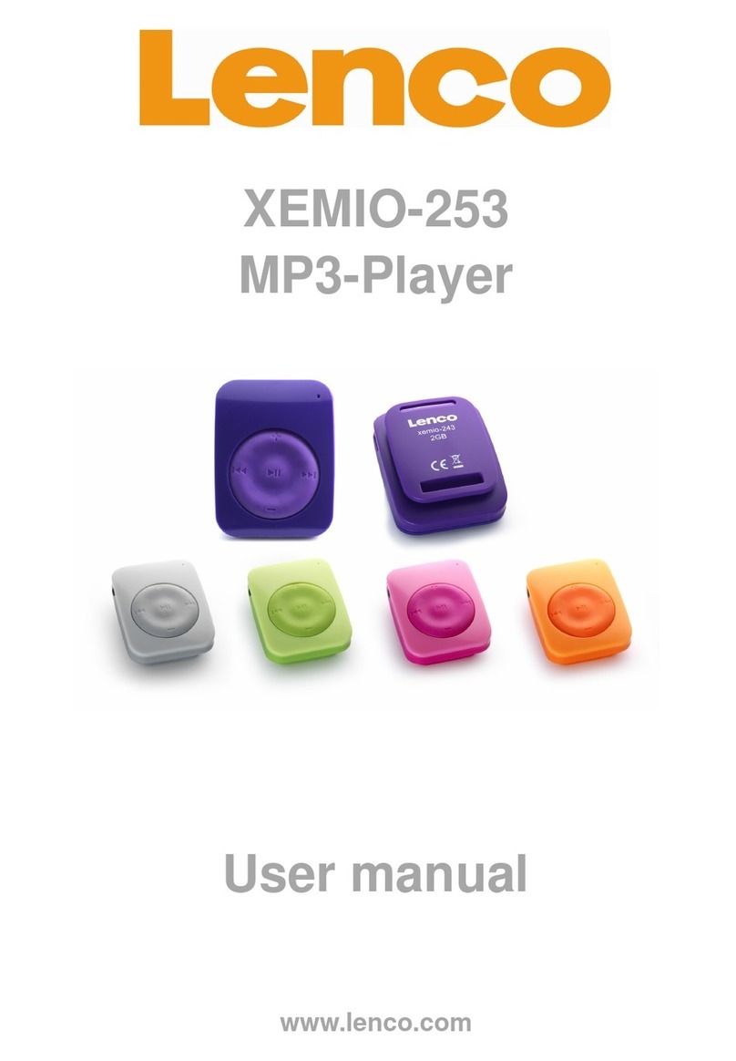 LENCO XEMIO-253 User manual