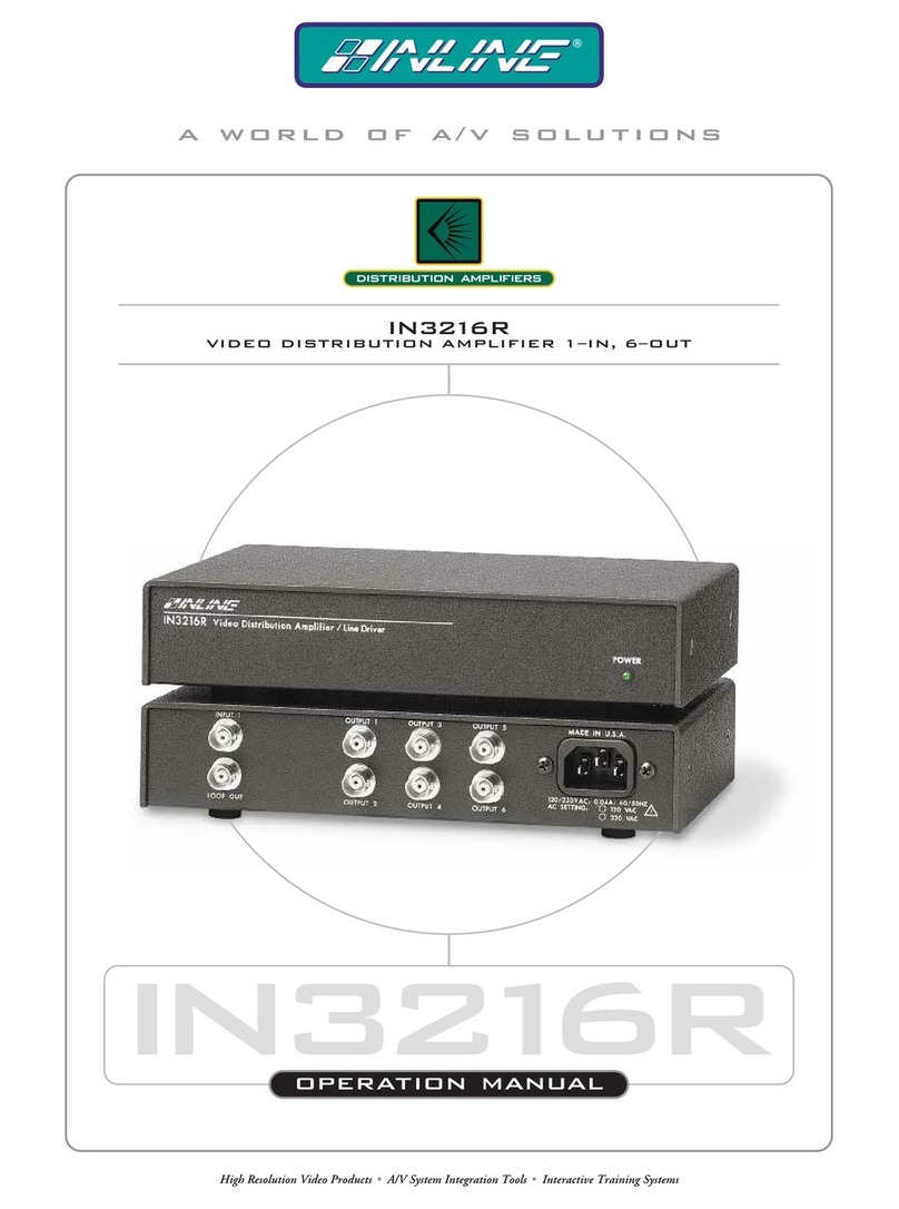 Inline IN3216R User manual Inline IN3216R User manual