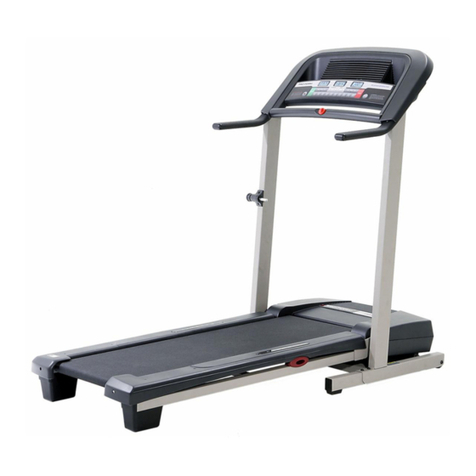 Pro-Form 350 Treadmill User manual