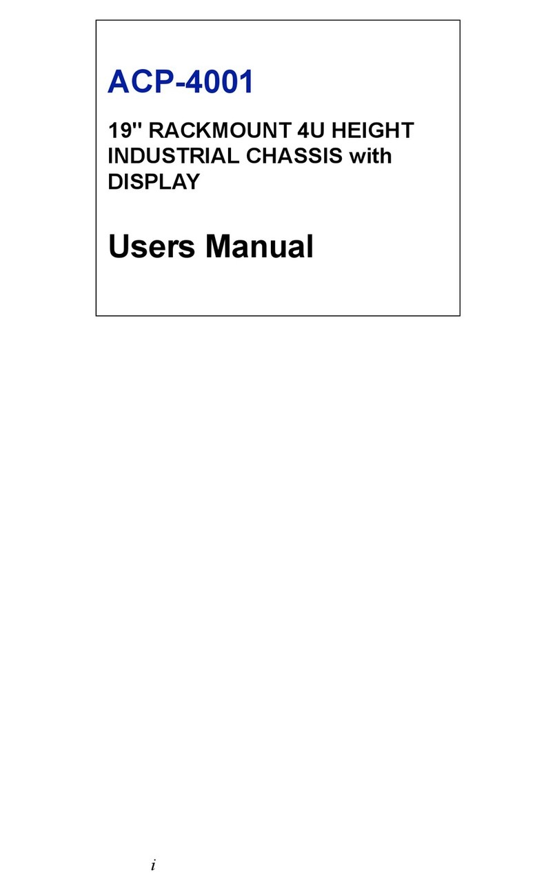 Advantech ACP-4001 User manual
