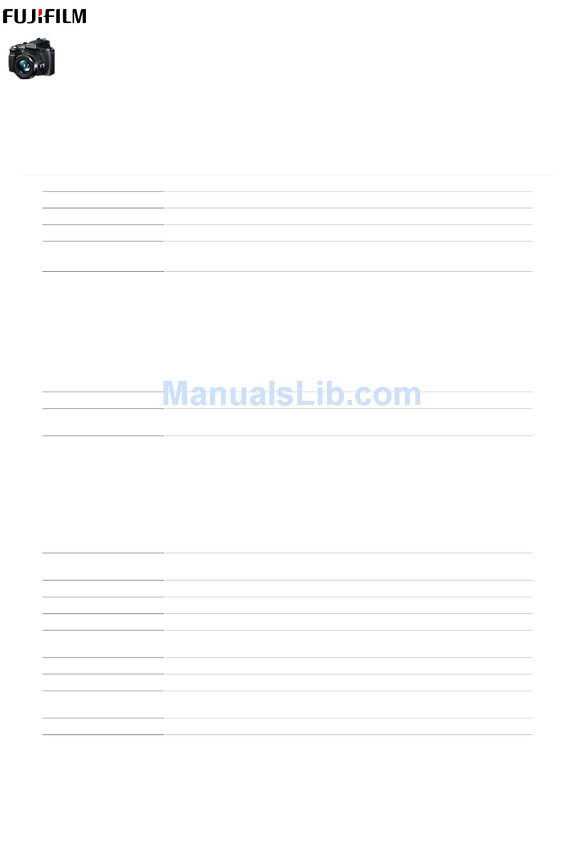 FujiFilm FINEPIX SL260 SERIES User manual