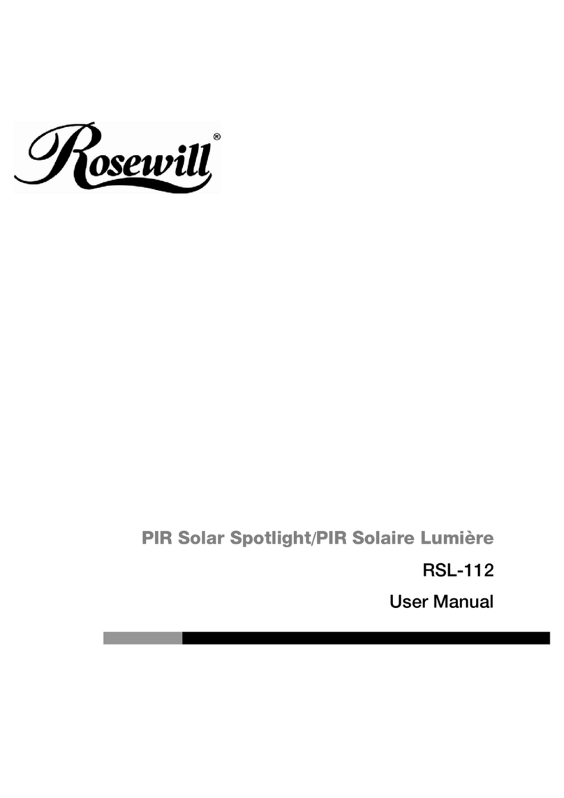 Rosewill RSL-112 user manual