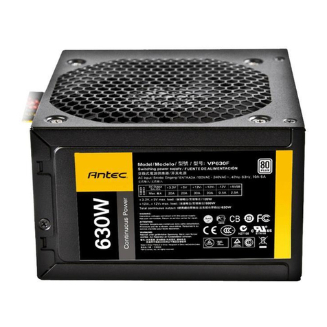 Antec VP630F User manual