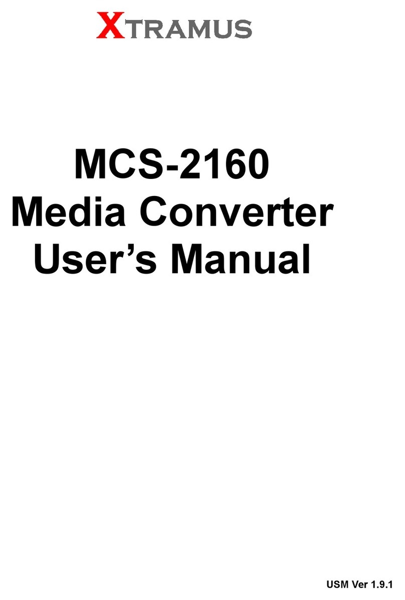 Xtramus MCS-2160 user manual