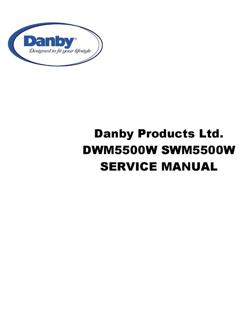 Danby DWM5500W Service manual