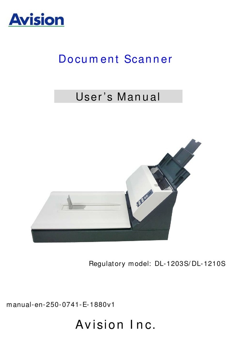 Avision DL-1203S User manual Avision DL-1203S User manual