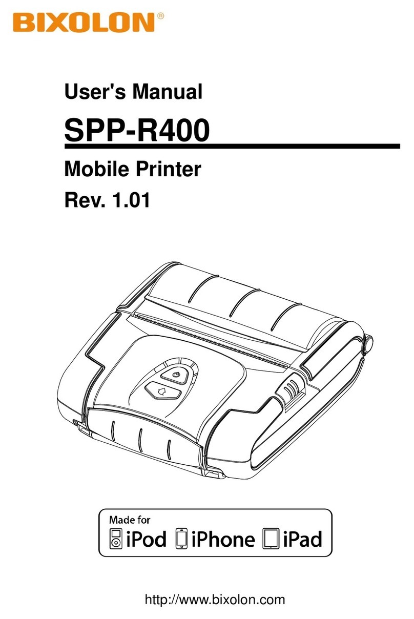 BIXOLON SPP-R400 User manual