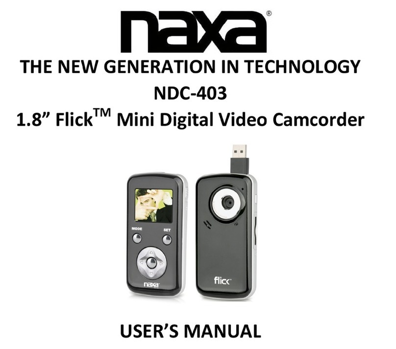 Naxa Flick NDC-403 user manual