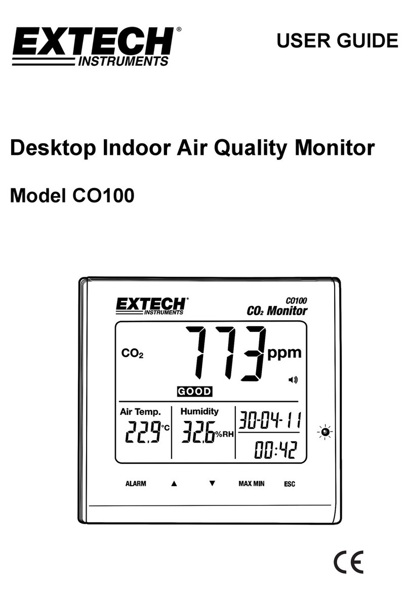 Extech Instruments CO100 user guide