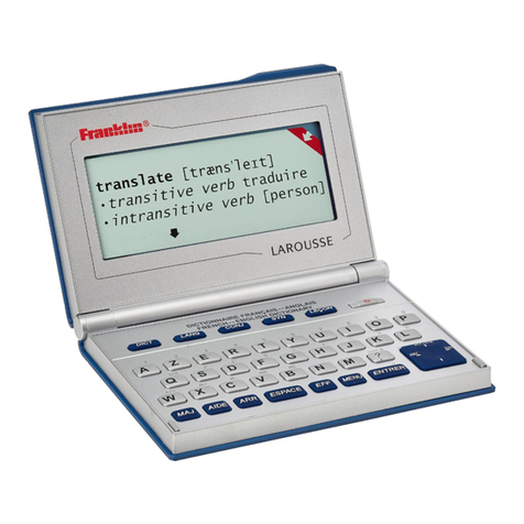 Franklin BFQ-575 user guide
