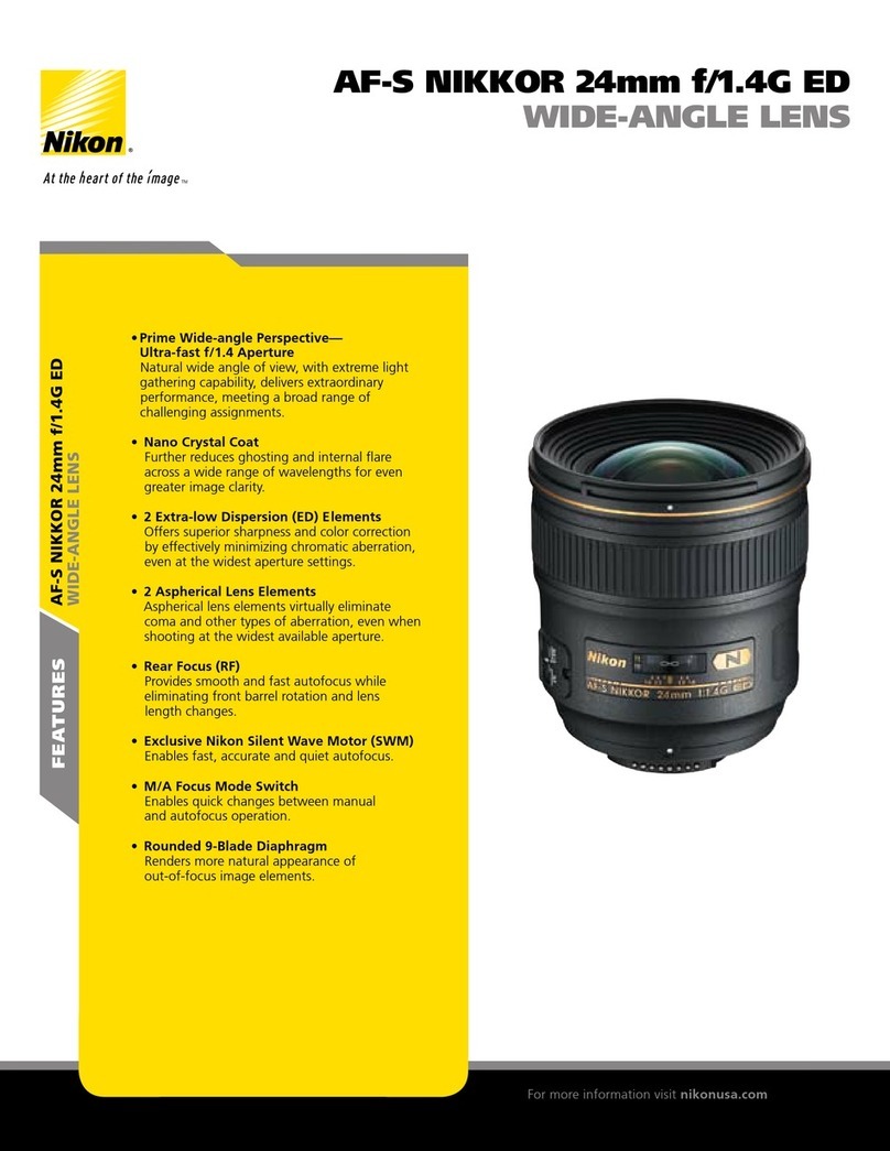 Nikon AF-S NIKKOR ED Features & specifications