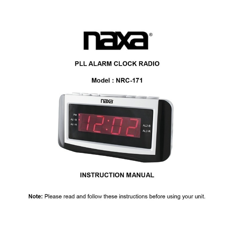 Naxa NRC-171 instruction manual