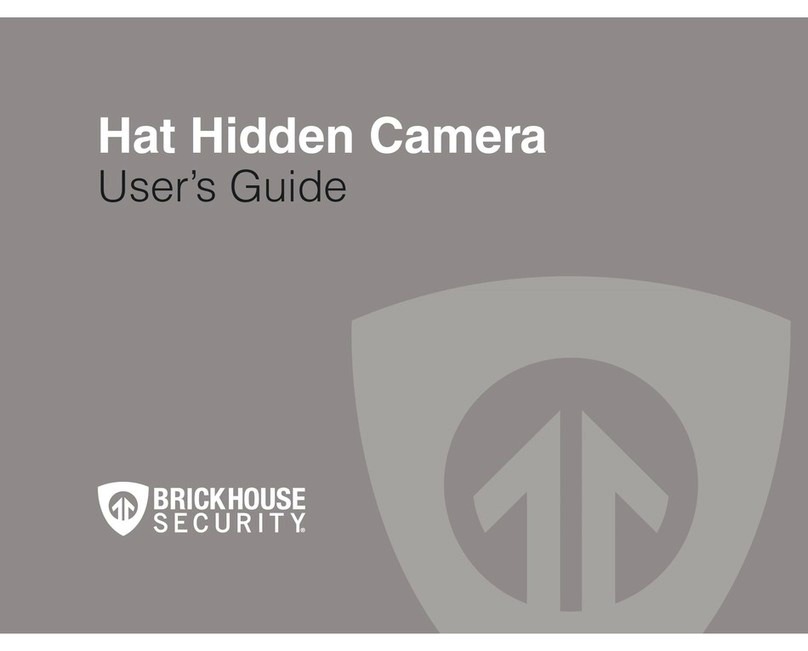 Brickhouse Security Hat Hidden Camera user guide