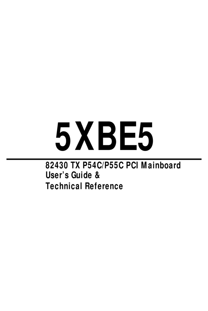 SOYO 5XBE5 Use and care manual
