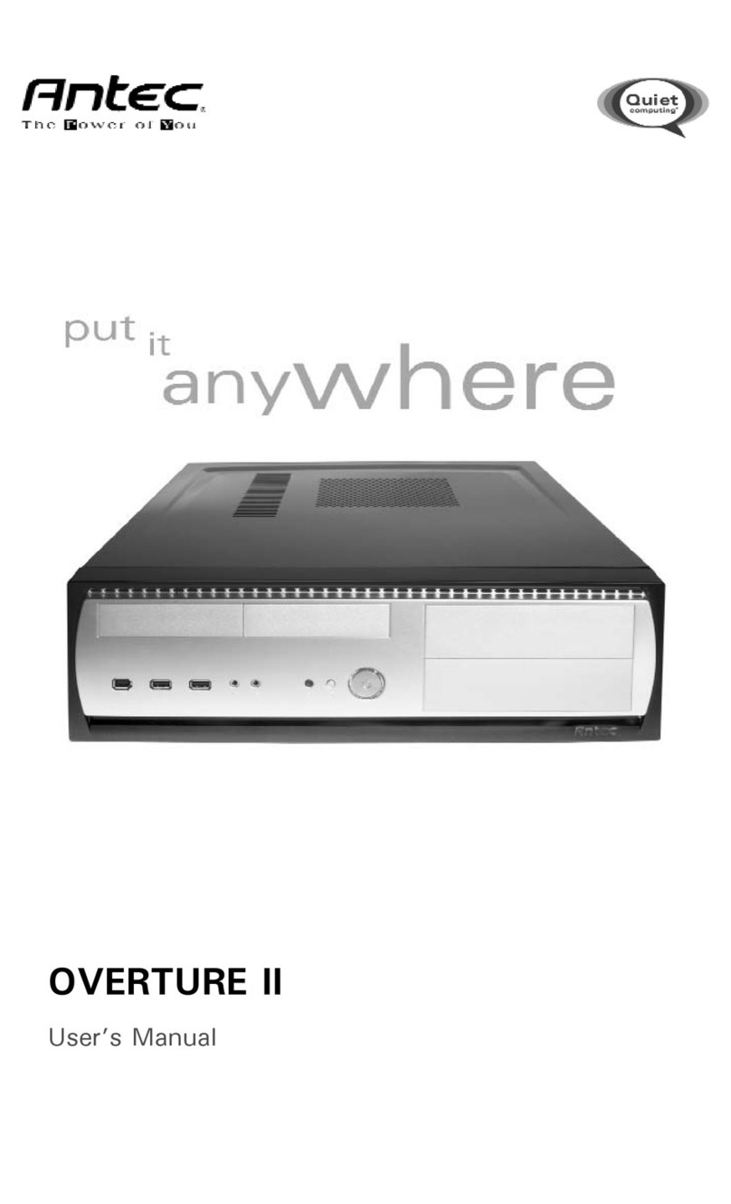 Antec OVERTURE II user manual