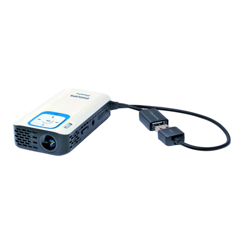 Philips PicoPix PPX2240 User manual Philips PicoPix PPX2240 User manual