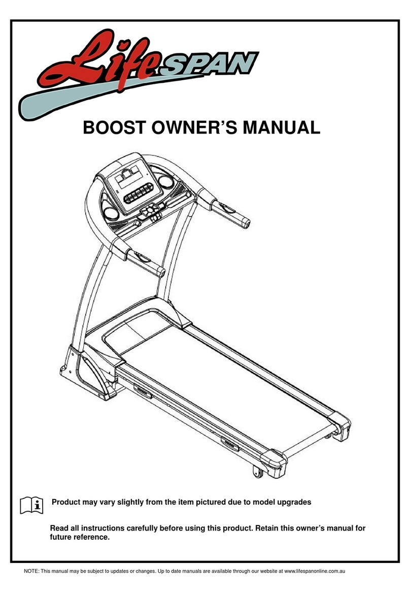Life Span BOOST User manual