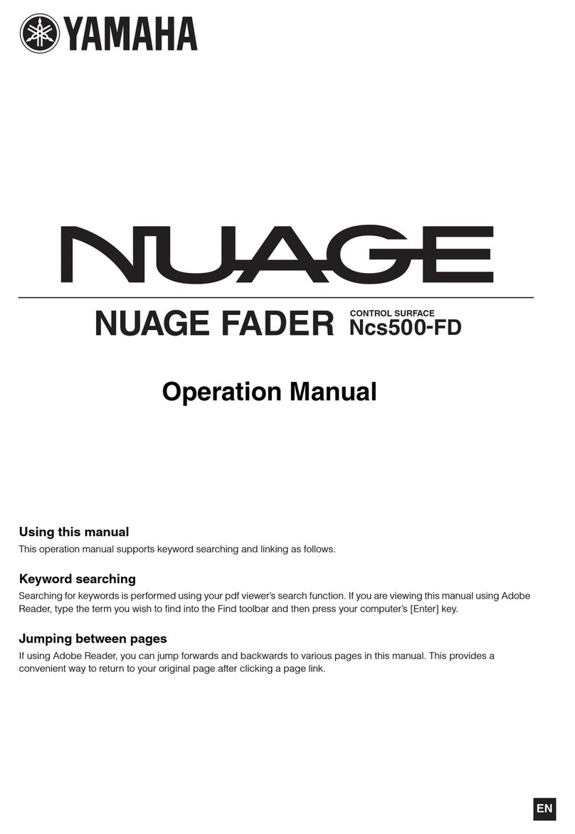 Yamaha Ncs500-FD User manual