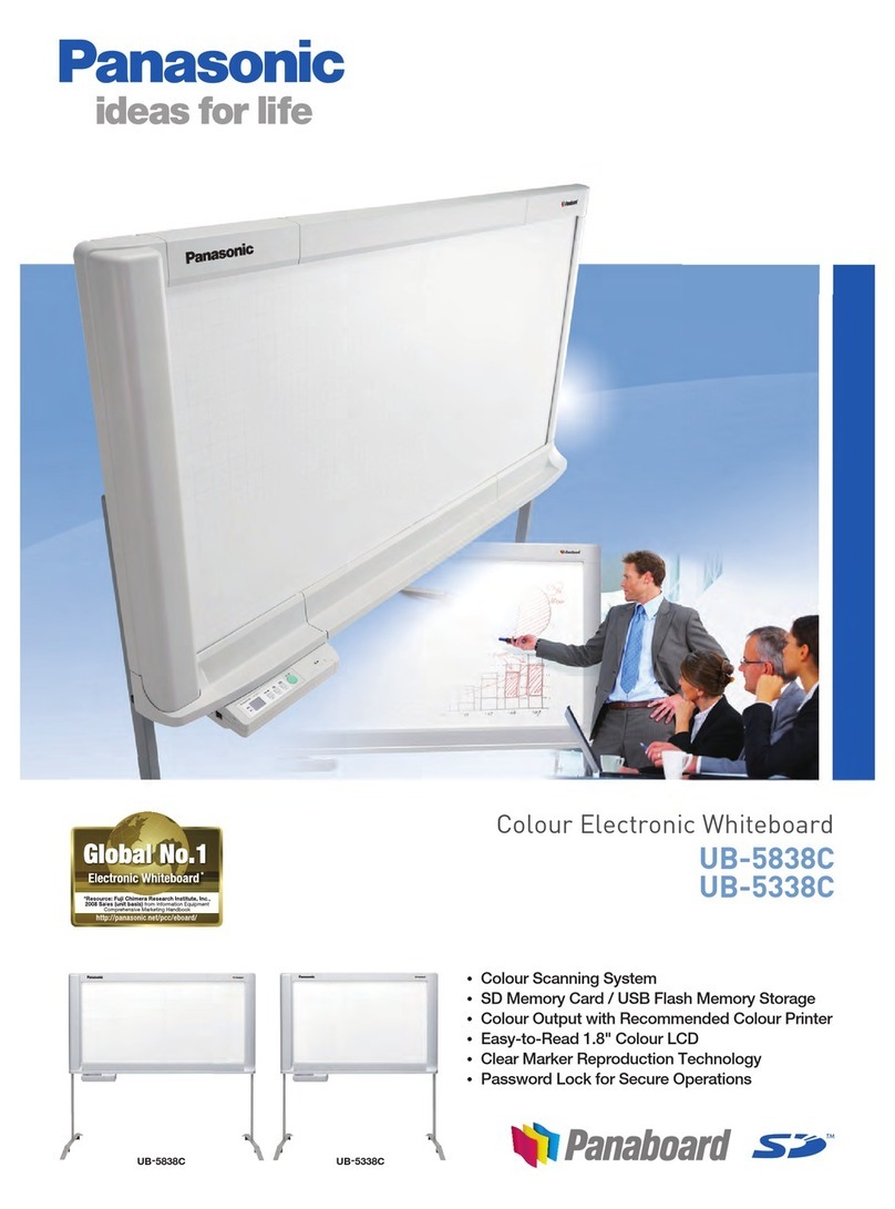 Panasonic UB-5838C Brochure & specs