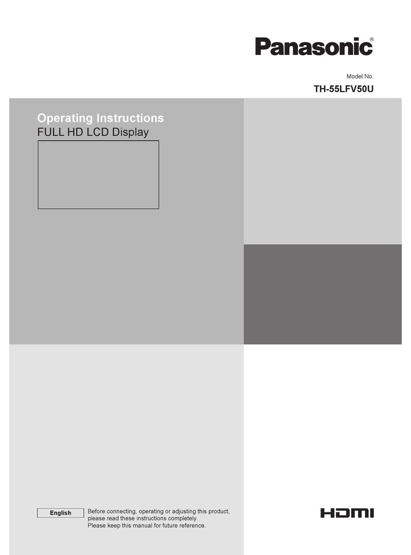 Panasonic TH-55LFV50U User manual