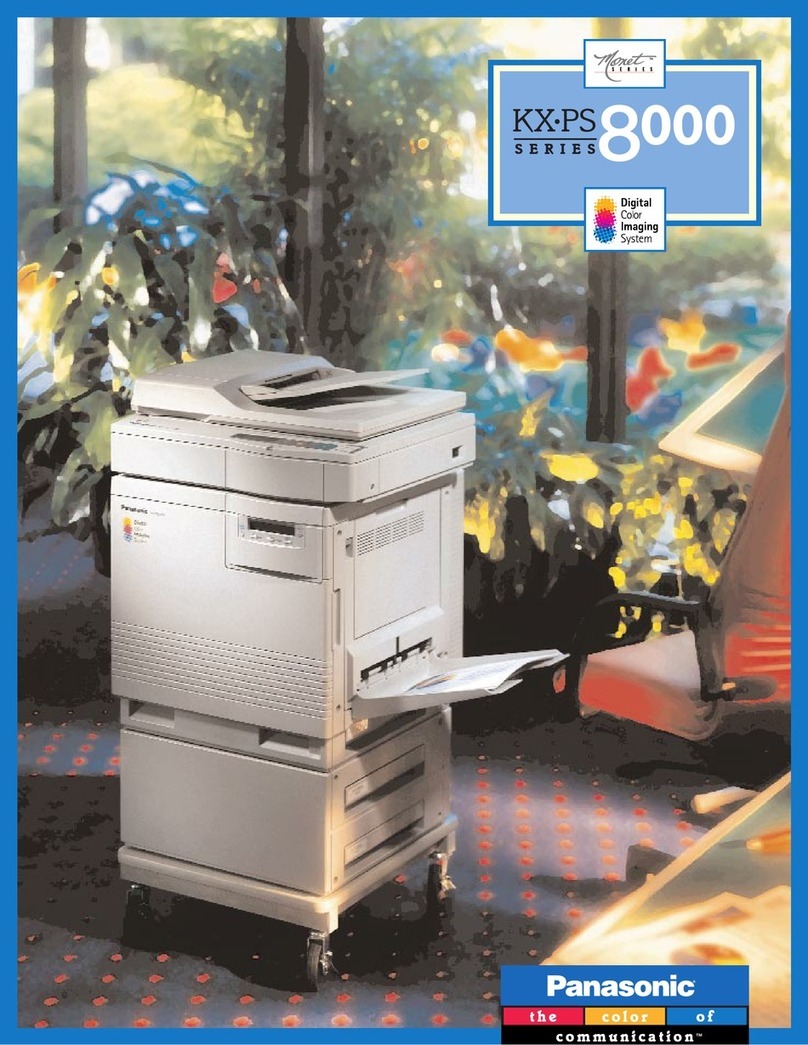 Panasonic KX-PS8000 User manual