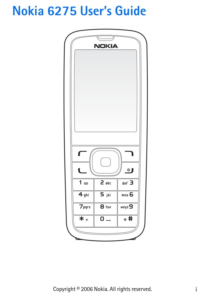 Nokia 6275 User manual