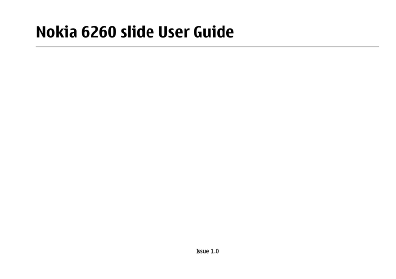 Nokia 6260 slide User manual