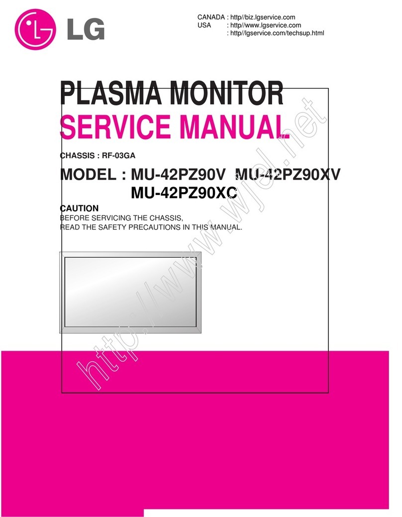 LG MU-42PZ90V User manual
