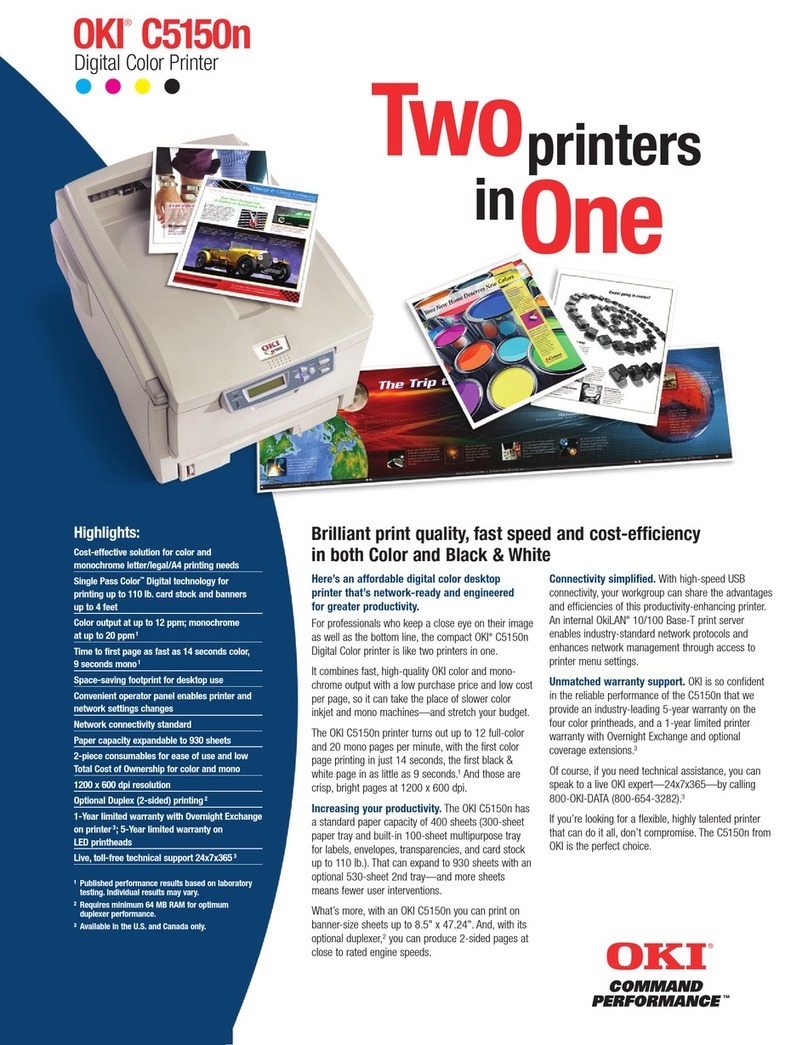 Oki C5150n User manual