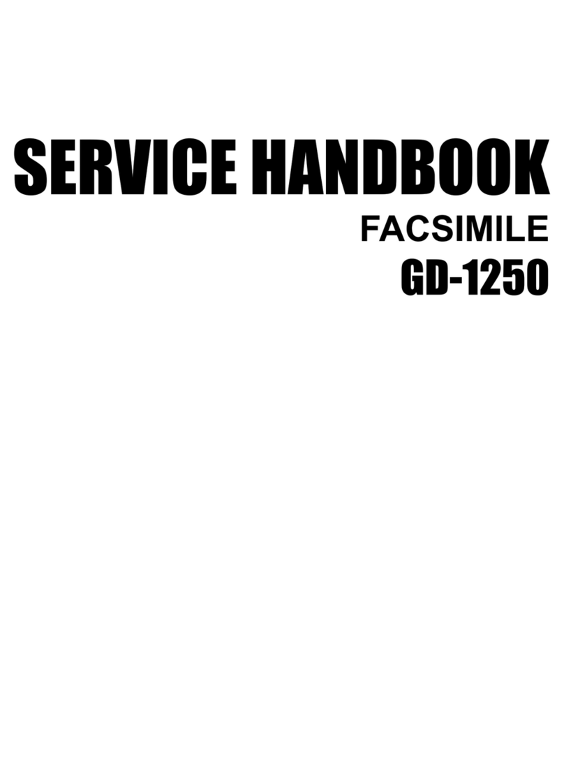 Oki GD-1250 Service handbook