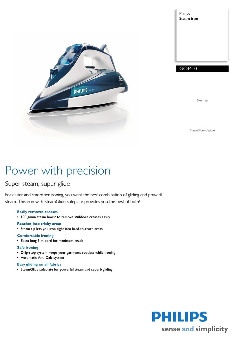 Philips Azur GC4410 User manual