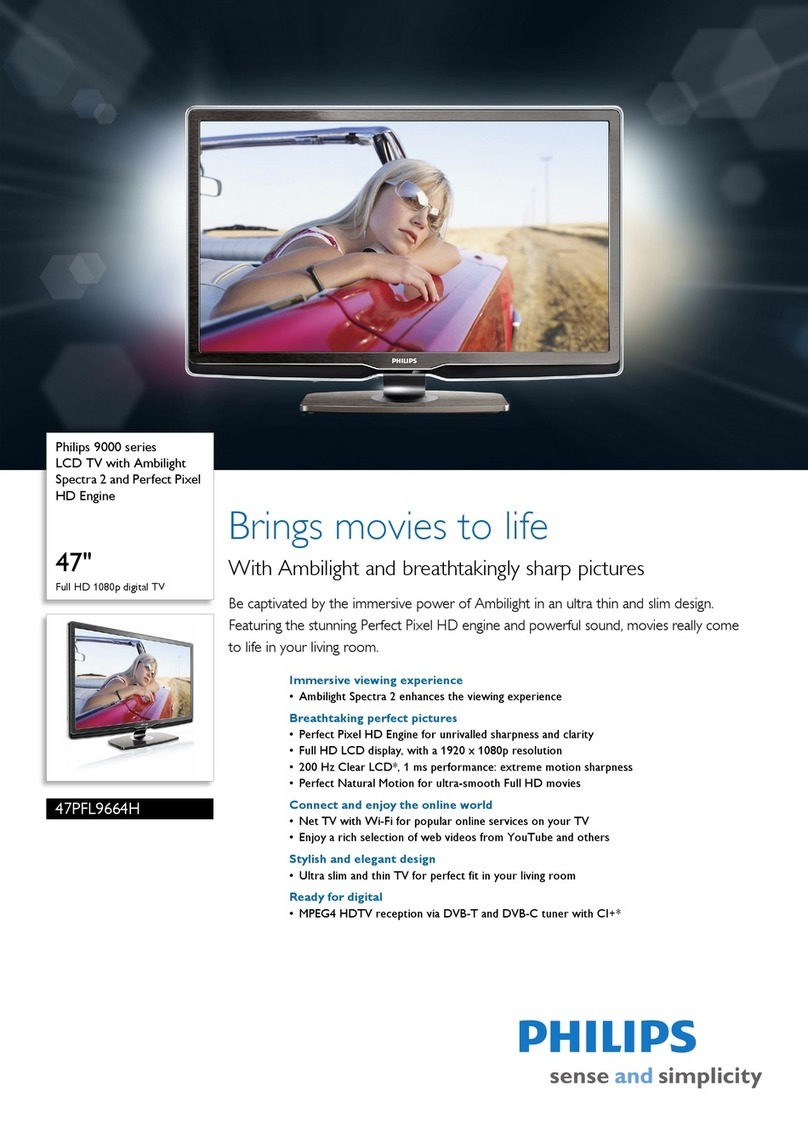Philips 47PFL9664H User manual