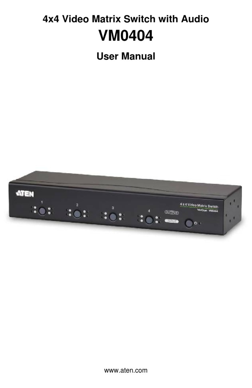 ATEN VM0404 user manual