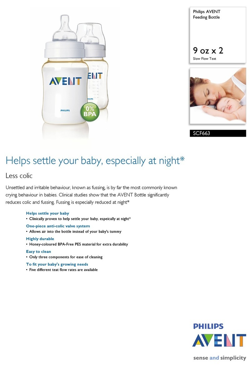Philips AVENT SCF663 User manual