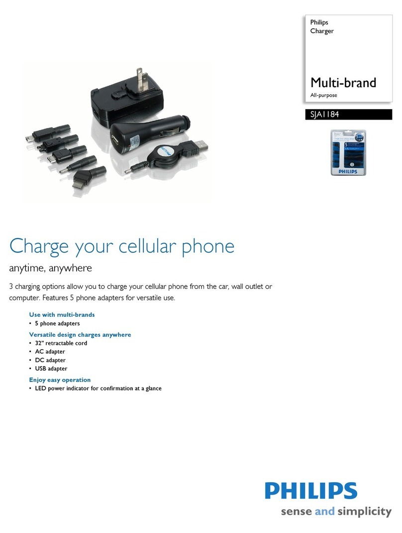 Philips SJA1184 Specifications