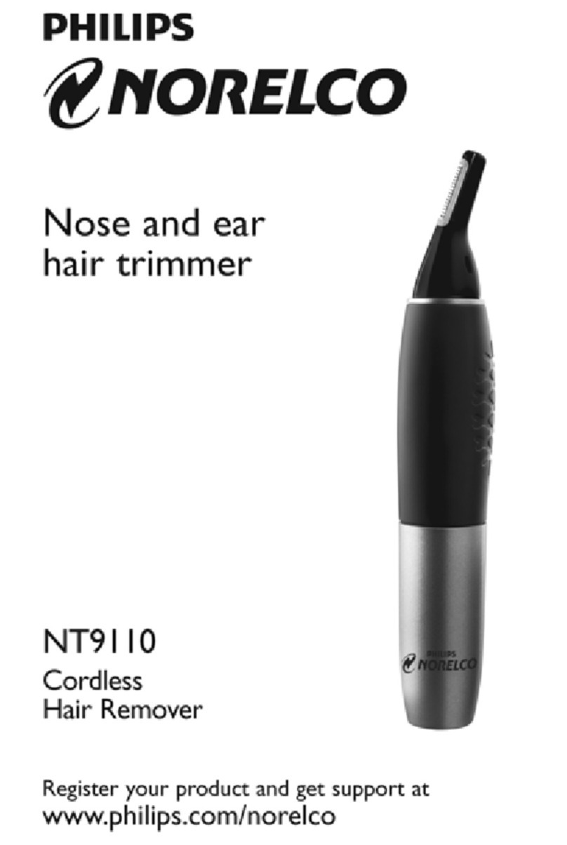Philips NORELCO NT9110 instructions