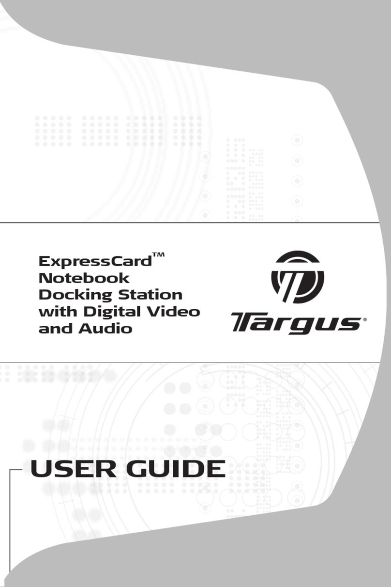 Targus ExpressCard Notebook User manual