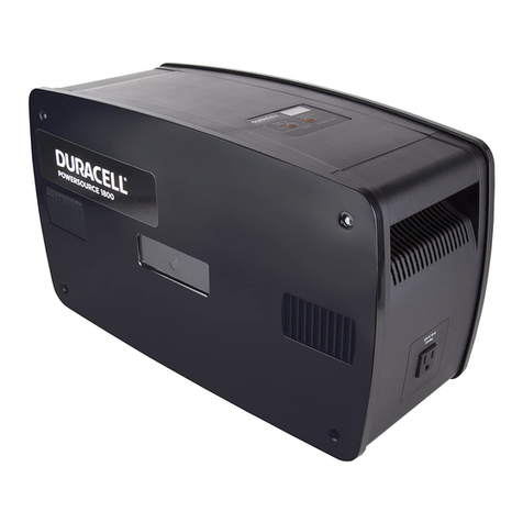 Duracell PowerSource 1800 User manual