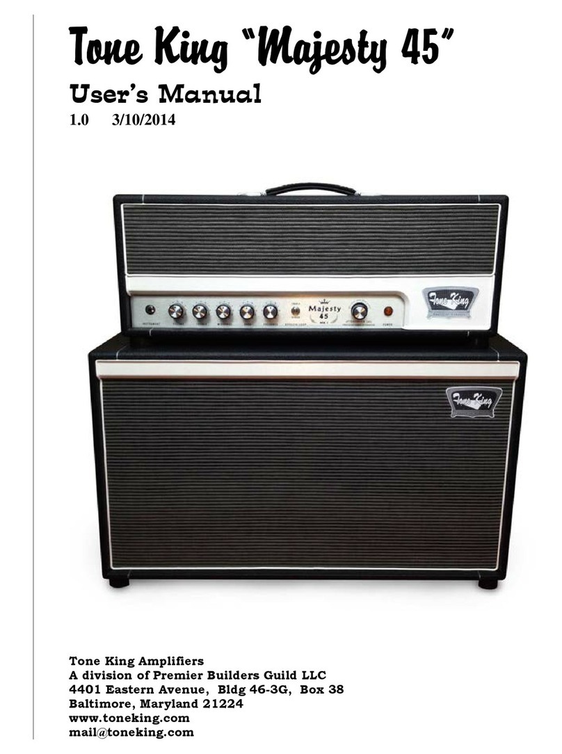 Tone King Majesty 45 user manual