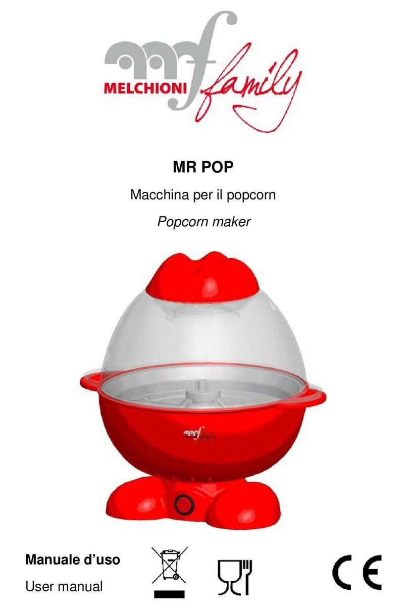 Melchioni MR POP user manual