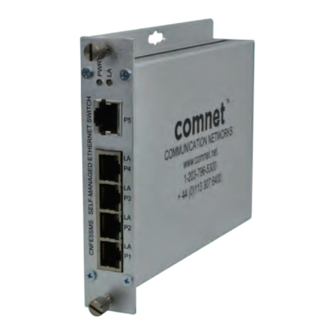 Comnet CNFE5SMS User manual Comnet CNFE5SMS User manual