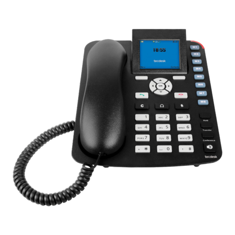 Tecdesk 3500 user manual