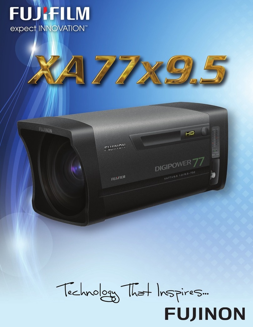 FujiFilm Fujinon XA77x9.5BESM Specifications