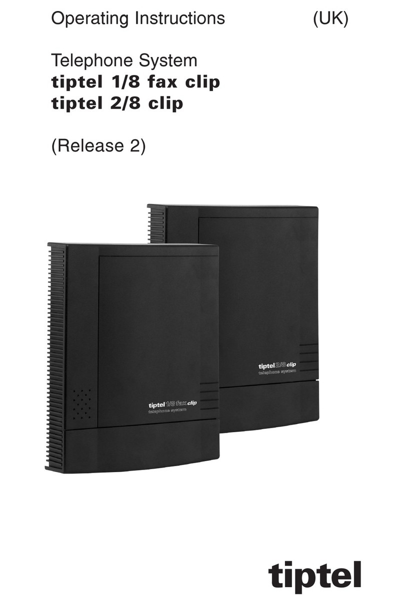 TIPTEL 1/8 fax clip User manual