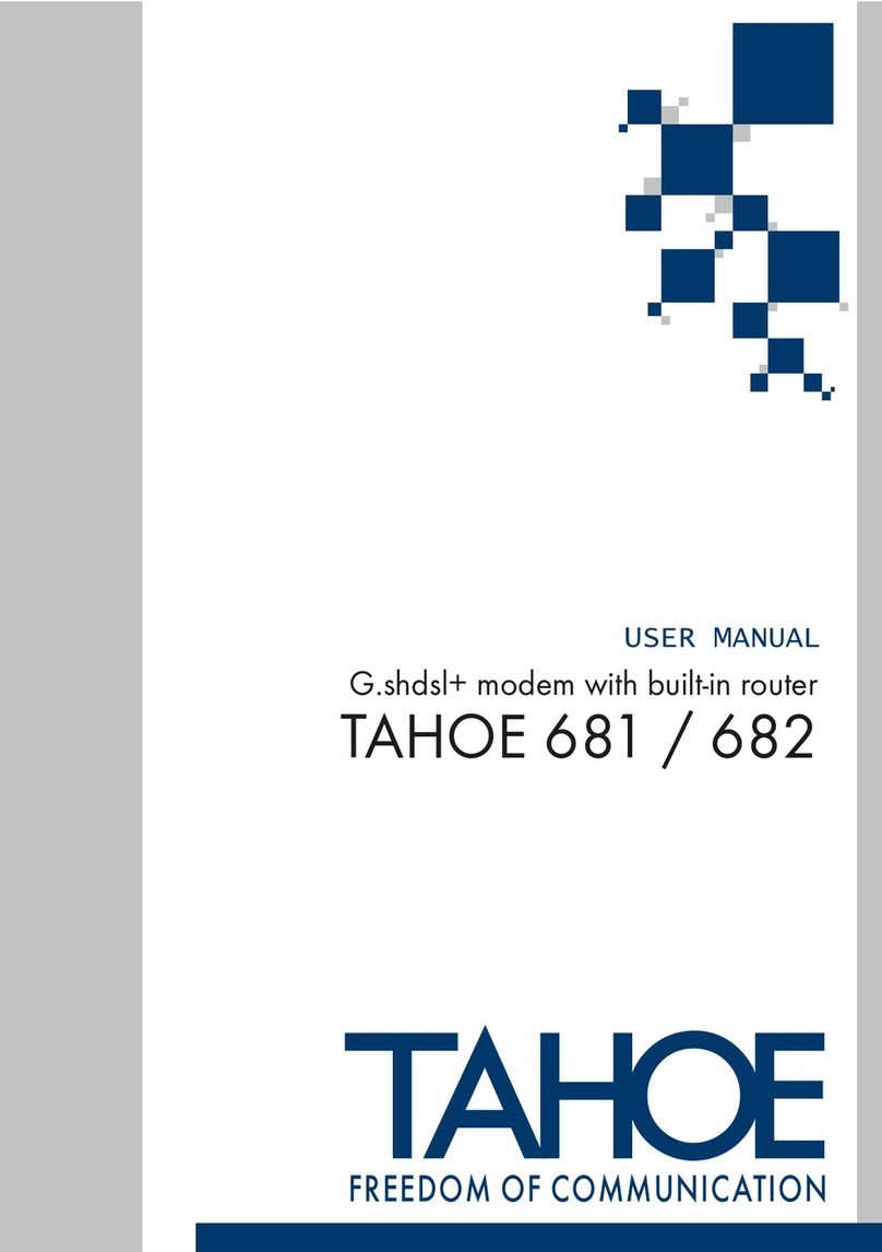 Tahoe 681 user manual