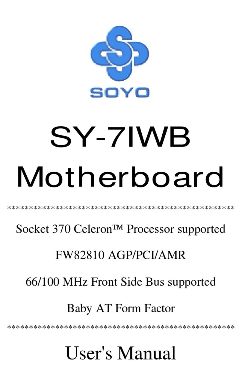 SOYO SY-7IWB User manual