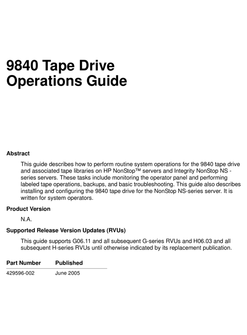 HP 9840 User manual