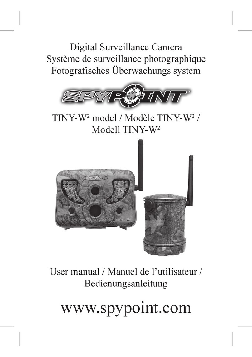 Spypoint TINY-W2 Quick start guide